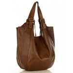 №15 "Nora" Soft leather Hobo handbag - shoulder bag womens