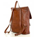 №39 "Harvard". Large men's & women's urban leather backpack for work | Hand-made | Black & Brown 