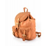  №225 Art Italian Leather City Backpack for Women & Men