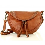 №1B "Gorte" Genuine Leather Belt Bag - Festival Bum Bag - Waist Bag for Women