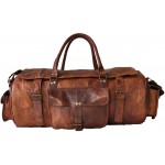 №V1 Vintage Traveller MAX. Mens & Womens Genuine Leather Travel Bag Weekender Small & Large | 20"-30"