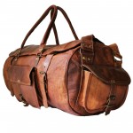 №V1 Vintage Traveller MAX. Petit ou grand sac weekend - sac de voyage cuir vintage. 20" 24" 30"